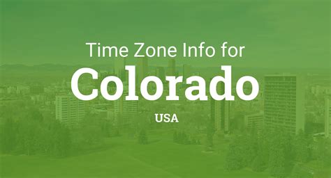Timezone in colorado - About 177 mi NNE of Alamosa. Current local time in USA – Colorado – Alamosa. Get Alamosa's weather and area codes, time zone and DST. Explore Alamosa's sunrise and sunset, moonrise and moonset. 